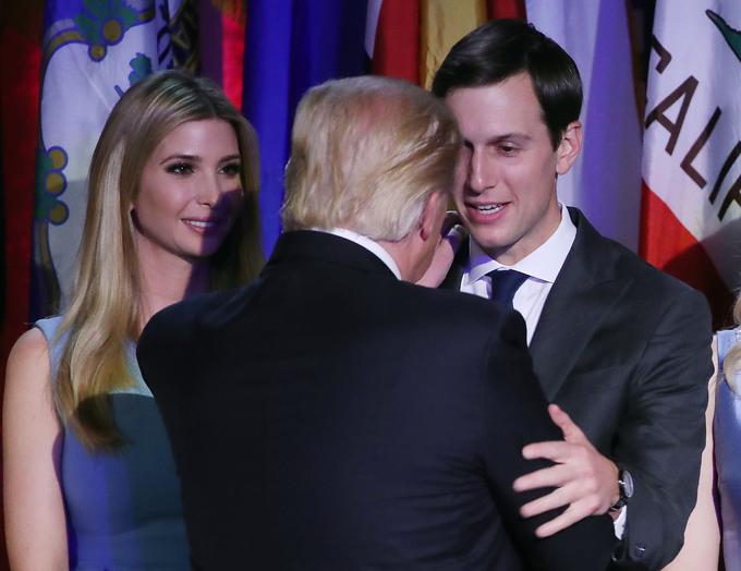 Ivanka in Jared sta bila med predvolilno kampanjo stalnica ob Donaldu. | Foto: Getty Images