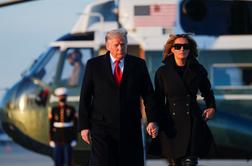Se bosta Donald in Melania Trump vrnila v Belo hišo?