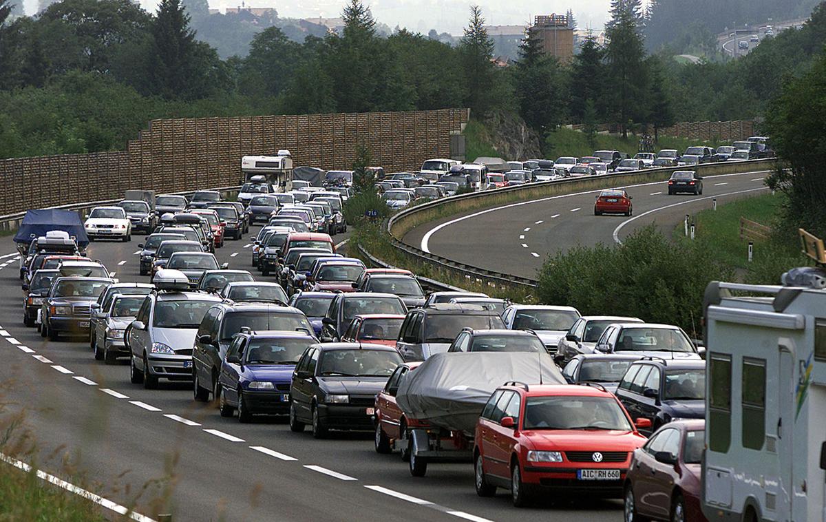 zastoj avtocesta Nemčija | Foto Reuters