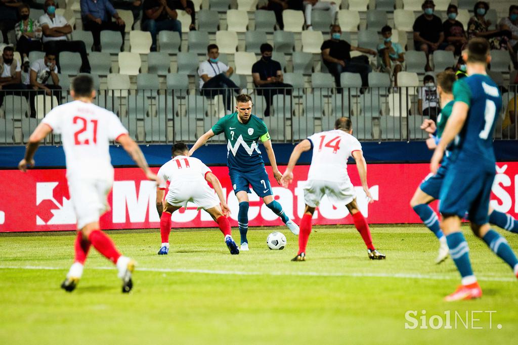 Slovenija - Gibraltar (prijateljska tekma, Koper)