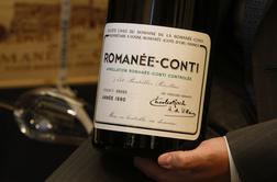 Steklenico francoskega vina prodali za več kot pol milijona evrov