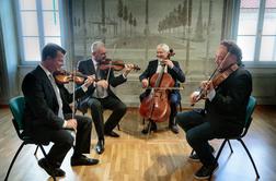 Godalni kvartet Tartini v Križankah s četrtim koncertom