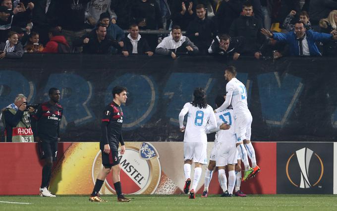 Decembra lani je na Rujevici z 2:0 padel sedemkratni evropski prvak, veliki AC Milan. | Foto: Reuters