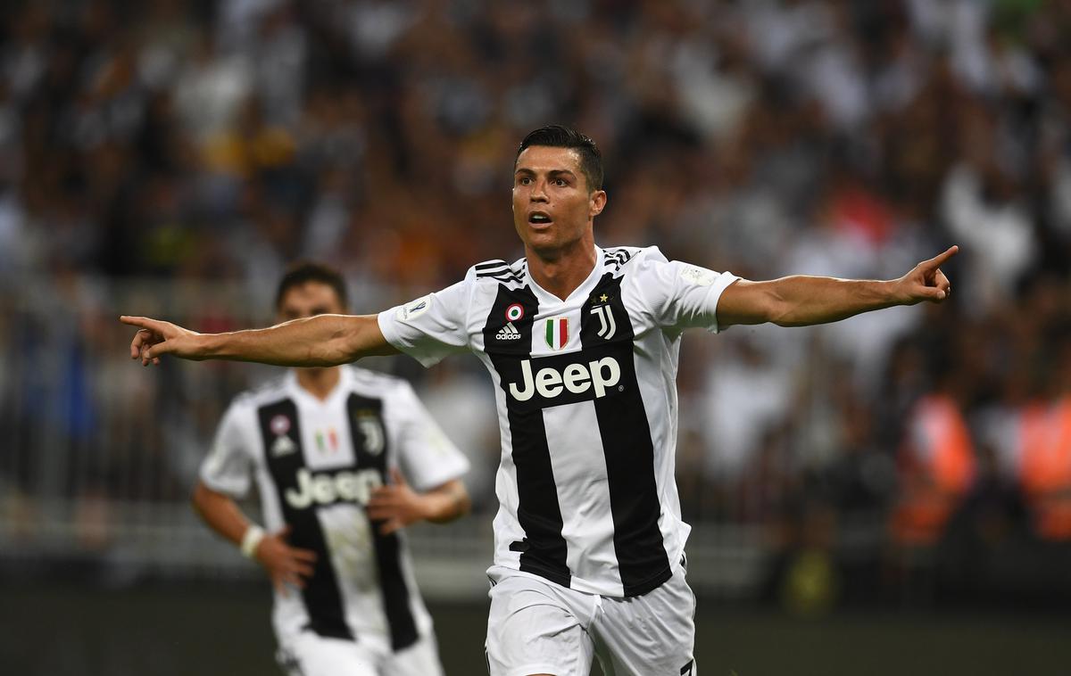 Juventus Milan Cristiano Ronaldo | Cristiano Ronaldo je Juventusu pristreljal zmago in naslov superpokalnega prvaka. | Foto Getty Images