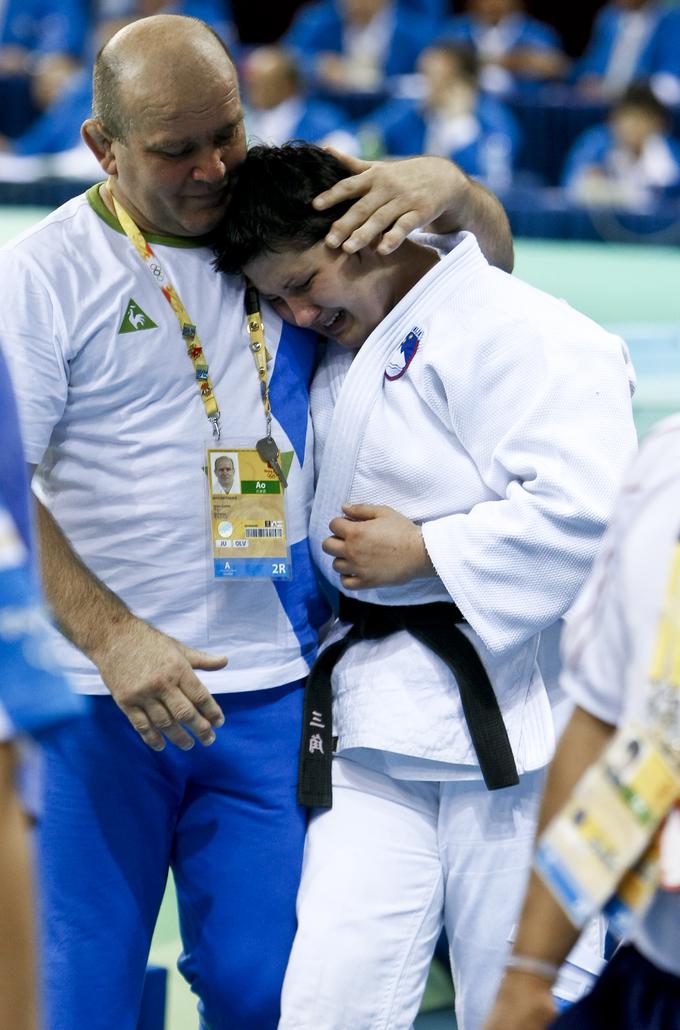Iz Pekinga se je vrnila z bronasto olimpijsko medaljo.  | Foto: STA ,