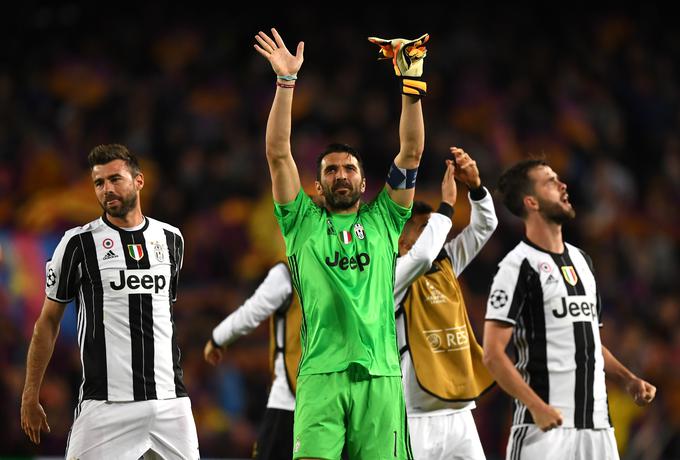 Kapetan Juventusa Gianluigi Buffon še ni osvojil lige prvakov. V polfinalu se bo pomeril z Monacom. | Foto: Guliverimage/Getty Images