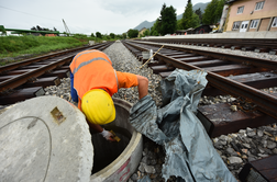 Nadgradnja železniške proge Ljubljana−Kranj se lahko začne