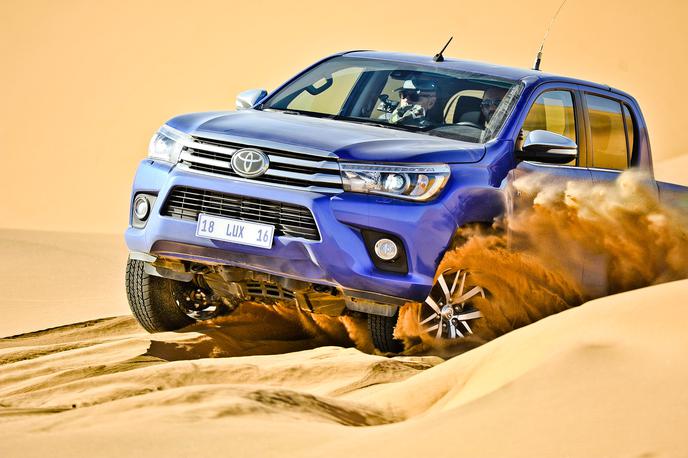 Toyota hilux - prva vožnja Namibija Afrika | Foto Jure Gregorčič