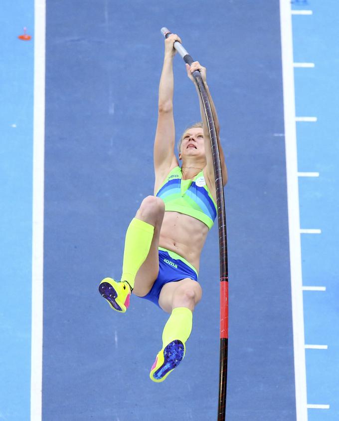 Tina Šutej je z uvrstitvijo v finale dosegla uspeh kariere. | Foto: Reuters