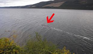 Je turistu uspelo posneti "pošast iz Loch Nessa"? #video