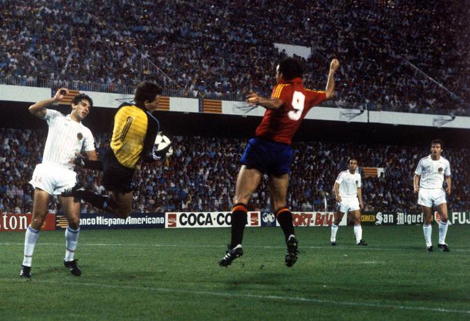 Za reprezentanco Jugoslavije je odigral 19 tekem in dosegel dva zadetka. Igral je na olimpijskih igrah leta 1980, kjer je bila Jugoslavija četrta, bil pa je tudi prvi vratar jugoslovanske vrste na mundialu v Španiji leta 1982. | Foto: Guliverimage/Vladimir Fedorenko