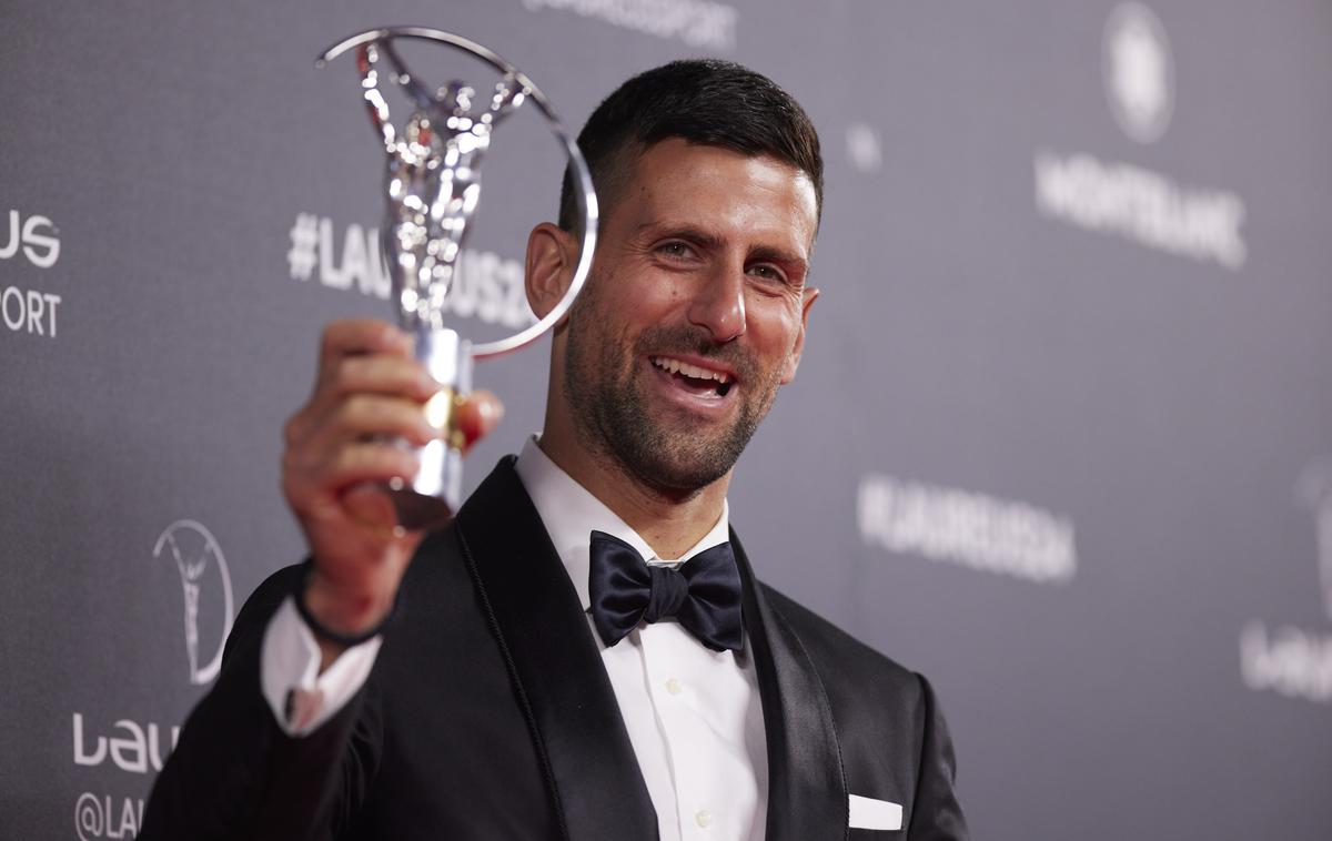 Novak Đoković | Novak Đoković je nagrado laureus za športnika leta prejel petič v karieri. | Foto Guliverimage