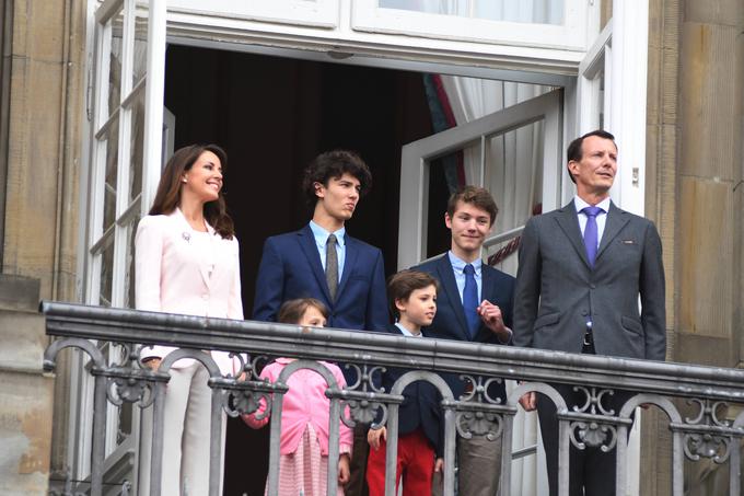 Princ Joachim ima z ženo Marie sina in hčerko, iz prejšnjega zakona pa dva sinova. | Foto: Guliverimage/Vladimir Fedorenko