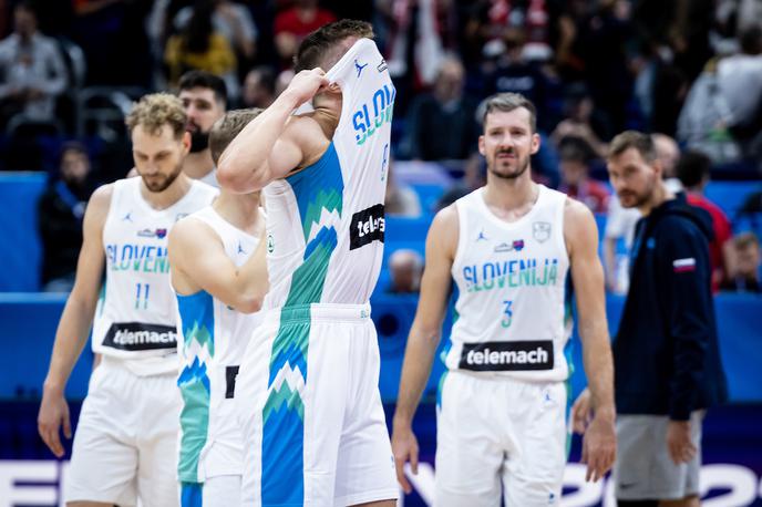 Slovenska košarkarska reprezentanca, EuroBasket 2022 | Slovenska košarkarska reprezentanca je na letošnjem EuroBasketu izpadla v četrtfinalu proti Poljski. | Foto Vid Ponikvar