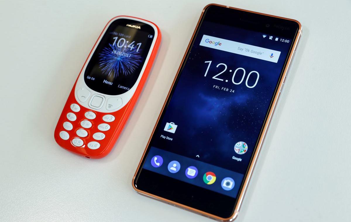 Nokia 3310, Nokia 6 | Foto Reuters