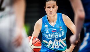 Slovenske košarkarice splezale po lestvici, Nika Barić pa si želi več spoštovanja