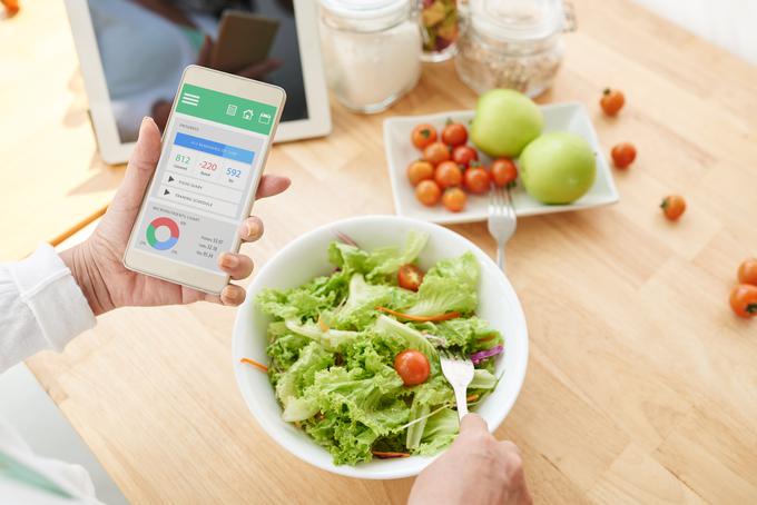 Mobilne aplikacije zelo pomagajo pri računanju kalorij in doseganju ciljev. | Foto: Thinkstock