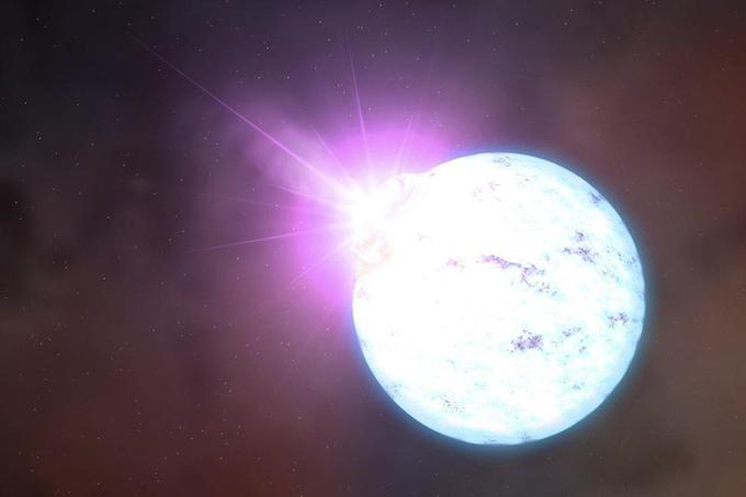 Nevtronske zvezde so najmanjše, a najgostejše zvezde v vesolju – primerki, ki so jih opazovali astronomi, so počez merili vsega deset kilometrov, tehtali pa toliko kot dve naši sonci. | Foto: 