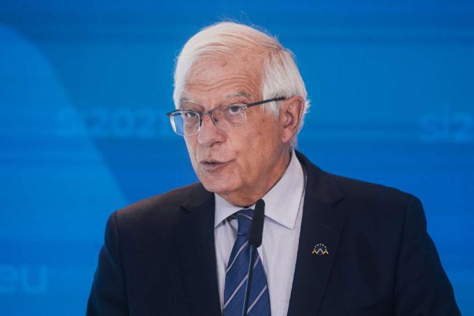 Borrell bo okvir EU za varnostna jamstva za Ukrajino sredi decembra predstavil voditeljem članic, že v začetku prihodnjega meseca pa bo o tem delegacija Evropske službe za zunanje delovanje v Kijevu razpravljala z ukrajinskimi oblastmi. | Foto: STA ,