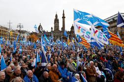 Množični shod: "Čas je, da Škotska postane neodvisna država"