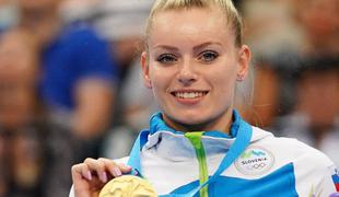 Največji ponos slovenske gimnastike: Bertoncelj, Belakova in Vedenejeva