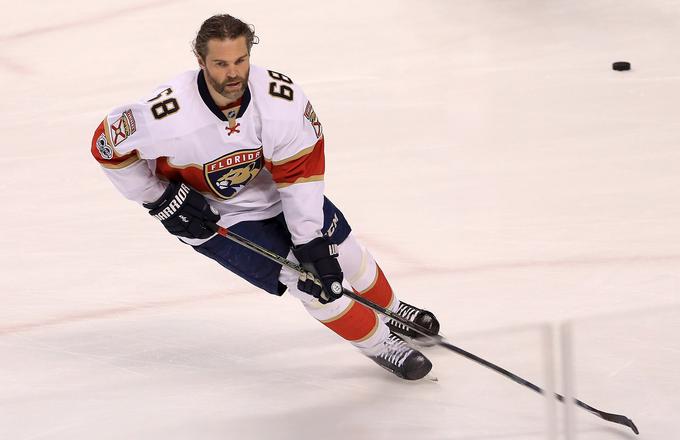 Jagrova NHL-zgodba pri Panterjih se je končala po zadnji sezoni. | Foto: Getty Images