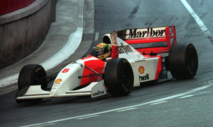 Prodali so dirkalnik takratne ekipe McLaren Ford, s katerim je leta 1993 v Monaku slavil Ayrton Senna. | Foto: Reuters