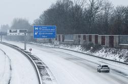 Deli zahodne Evrope v primežu snega in mraza #video