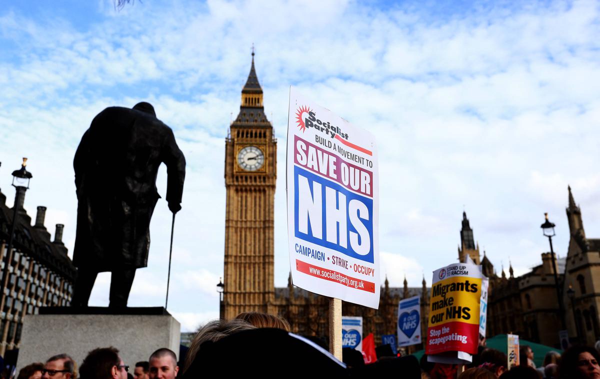 NHS Velika Britanija | Težave imajo številni zdravstveni sistemi po Evropi, tudi britanski. | Foto Guliverimage