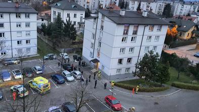 V eksploziji plina v Kranju en človek poškodovan