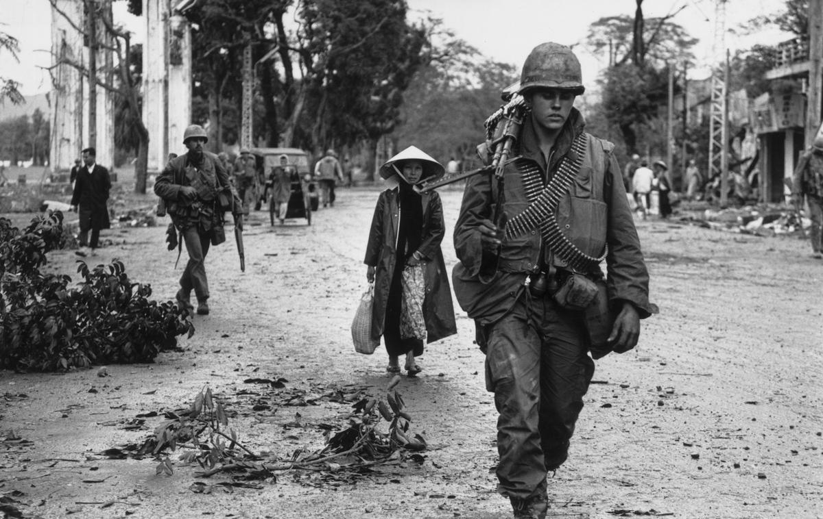 Ameriški vojak v Vietnamu | Foto Getty Images