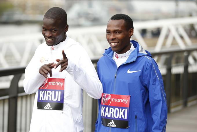Odlična Kenijca Abel Kirui in Bedan Karoki sta glavni orožji te tekaške velesile. | Foto: Reuters