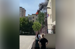 Gasilci po požaru sredi Ljubljane: Lahko bi bilo veliko huje #foto #video