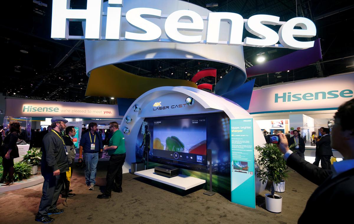 Hisense | Hisense ima v lasti več kot 95 odstotkov Gorenja. | Foto Reuters
