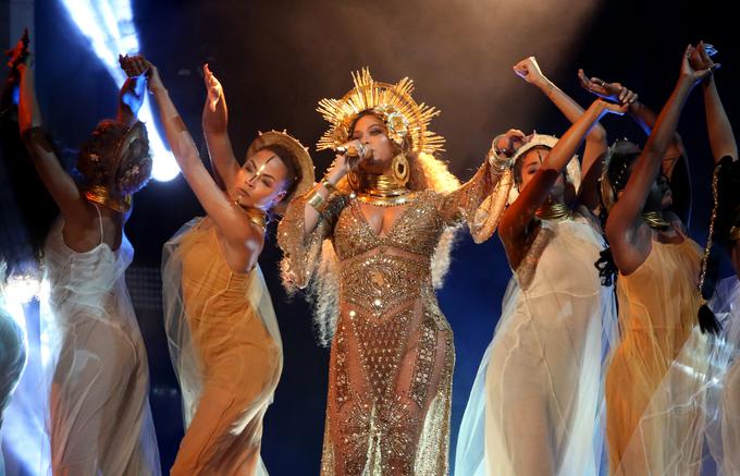 Spektakularen nastop Beyonce | Foto: Reuters