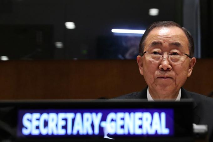 Ban Ki Moon je na mestu generalnega sekretarja ZN od leta 2007. | Foto: Reuters