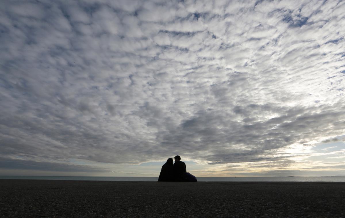 oblaki morje | Foto Reuters