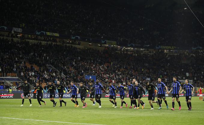 Inter po uvrstitvi v polfinale | Foto: Reuters