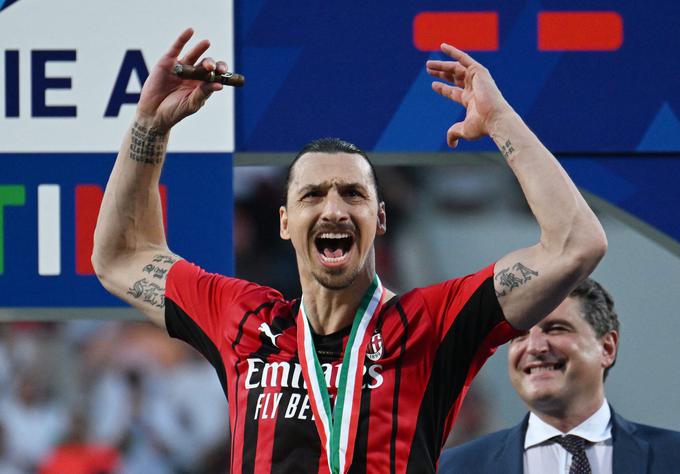 Član italijanskih prvakov bo tudi letos veteran Zlatan Ibrahimović.  | Foto: Reuters