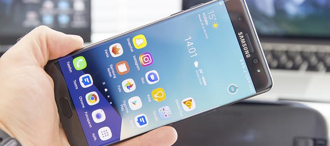 Samsung Galaxy Note7. Šestka v imenu je bila preskočena, Samsung je presedlal neposredno na sedmico. Razlog za to je usklajenost, saj želi Samsung poenotiti oštevilčenje generacij svojih paradnih konjev (letos sta to ob Note7 še Galaxy S7 in Galaxy S7 edge). | Foto: 