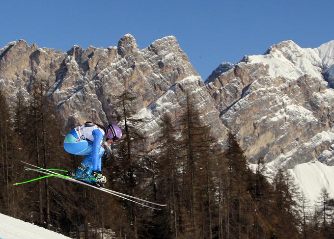 25. Smuk, svetovni pokal. Cortina d'Ampezzo (Italija), 25. januar 2014. | Foto: Reuters