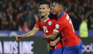 Čile za prvo mesto nasul Boliviji pet golov 