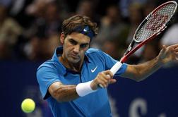 Federer zmagovalec Basla