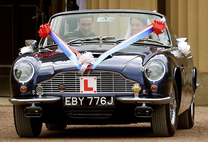 Aston Martin je ob Rolls Royceu in Bentleyju tipični predstavnik angleškega avtomobilskega plemstva. Je znamka modre krvi. Kot tak je že dolgo časa princ hitrosti avtomobilskega voznega parka najbolj znane kraljeve družine na svetu. | Foto: Reuters