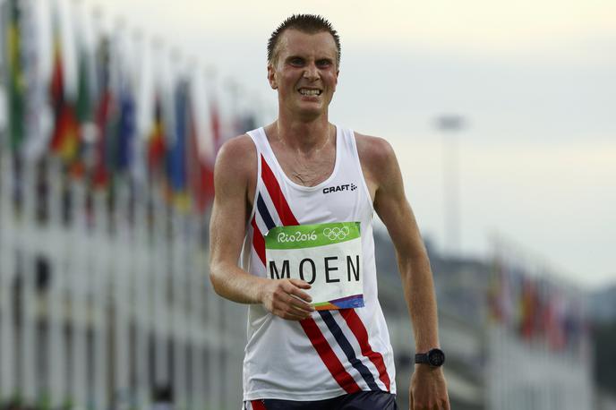 Sondre Moen | Sondre Moen je izboljšal evropski rekord v teku na eno uro. | Foto Reuters
