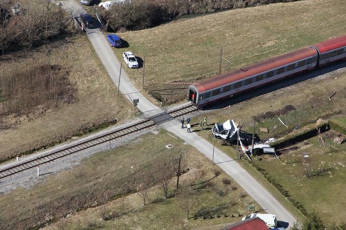 Nesreča vlaka | Foto policija