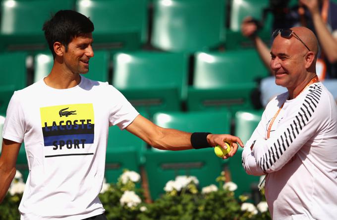 Andre Agassi bo prišel tudi v Wimbledon, če ga bo Đoković želel tam. | Foto: Guliverimage/Getty Images