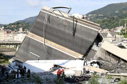 V Genovi začeli odstranjevati ostanke porušenega viadukta