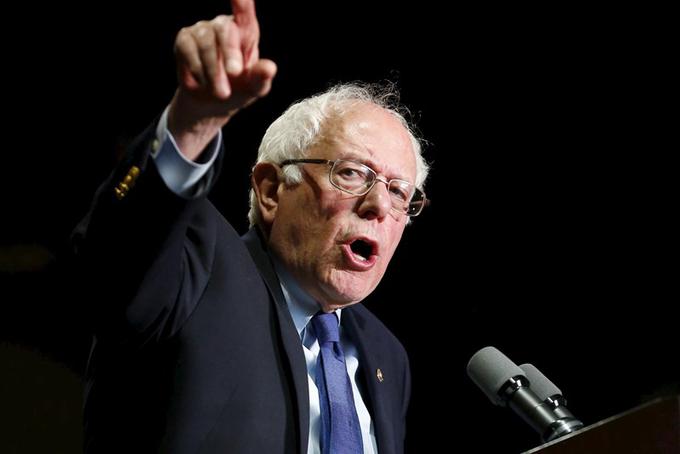 Samooklicani demokratični socialist Bernie Sanders je priljubljen med mladimi demokratskimi volivci. | Foto: Reuters