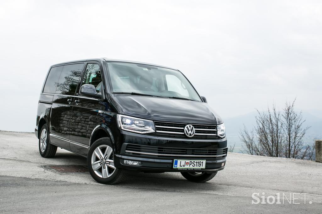 Volkswagen multivan - fotogalerija testnega vozila